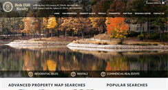 Desktop Screenshot of bobhillrealty.com